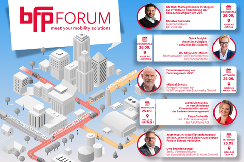 bfp FORUM 2024: Effiziente Mobilitätslösungen für Handwerksbetriebe