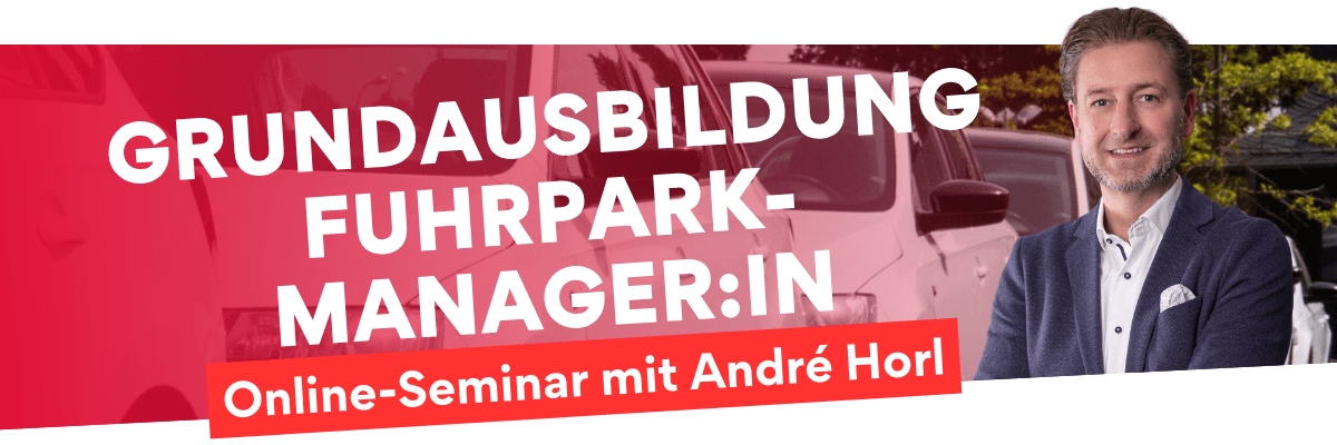 Grundausbildung Fuhrparkmanagement - Online-Seminar